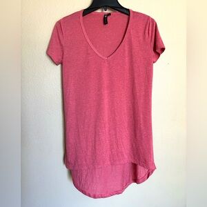Cotton On Solid Tee T-Shirt‎ Top Men Size S Heathered Red